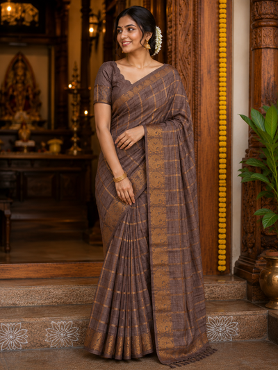 Pavithra Kattam Sungudi cotton saree with peacock border 007|premium quality| krisa
