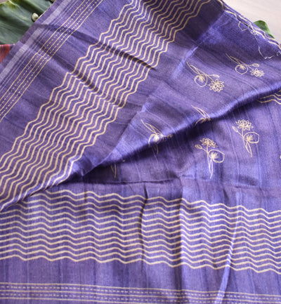 Warm Tussar Silk Sarees |Fresh Boutique Style Sarees 004|KRISA