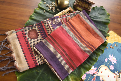 Warm Tussar Silk Sarees |Fresh Boutique Style Sarees 005|KRISA