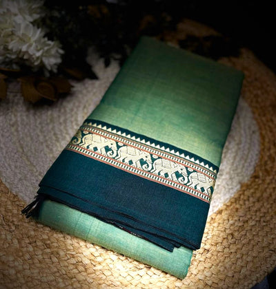 Pure Narayanapet Cotton Saree with Blouse | Handloom Traditional Wear 555p3