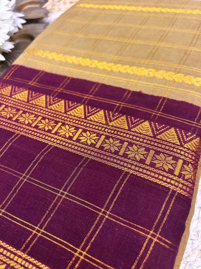 Sungudi velthari zarikattam sarees-with blouse-Pure Handloom sarees