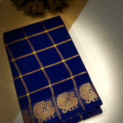 Pavithra Kattam Sungudi cotton saree Sarees