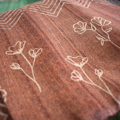 Warm Tussar Silk Sarees