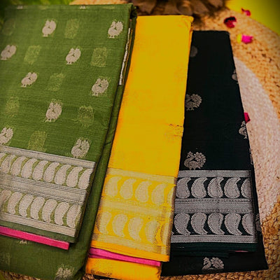 Premium Chanderi silk sarees
