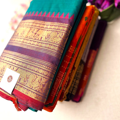 Premium Kanchi Cotton Saree