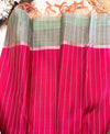 Adhira Checked  silk saree with blouse 012|KRISA