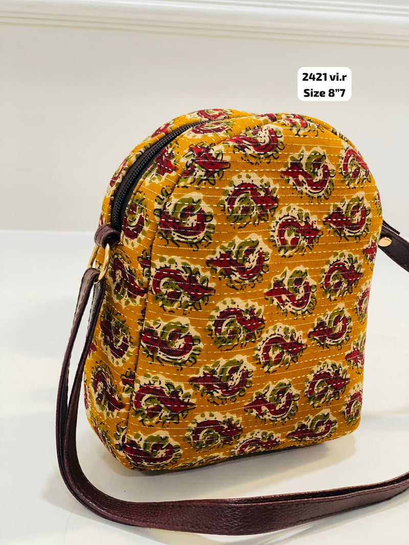 Handblock Print Bag