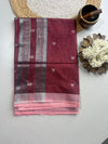 Semi-Linen Saree-Breathable Luxury with Effortless Style | Krisa 001