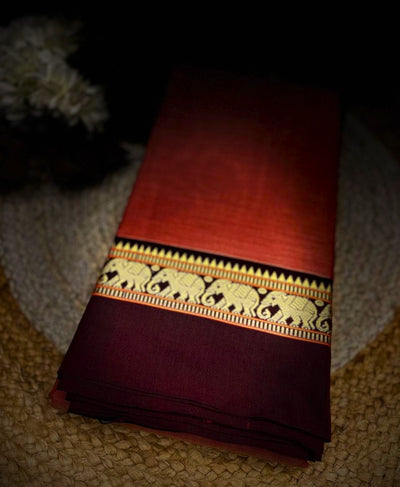 Pure Narayanapet Cotton Saree with Blouse | Handloom Traditional Wear 555p1