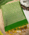 Exclusive silk cotton saree with running blouse 001