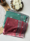 Semi-Linen Saree-Breathable Luxury with Effortless Style | Krisa 004