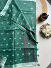 Semi-Linen Saree-Breathable Luxury with Effortless Style | Krisa 004