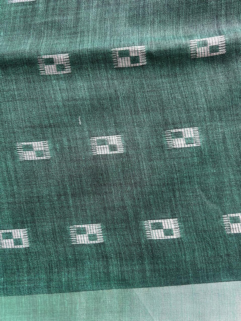 Semi-Linen Saree-Breathable Luxury with Effortless Style | Krisa 004