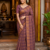 Pavithra Kattam Sungudi cotton saree with peacock border 005premium quality| krisa