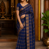 Pavithra Kattam Sungudi cotton saree with peacock border 004|premium quality| krisa