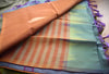 Vazhaipattu silk saree-golden brown without blouse
