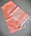 Khadi Classics with a Soft Shimmer Glow -pastel orange|KRISA