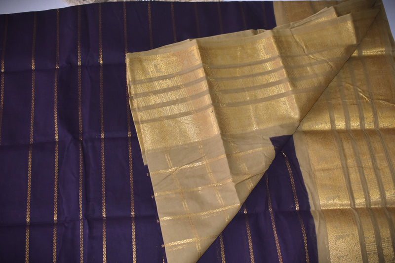 Sngudi Cotton-Kanchi veldhqari saree-with blouse-pure handloom sarees