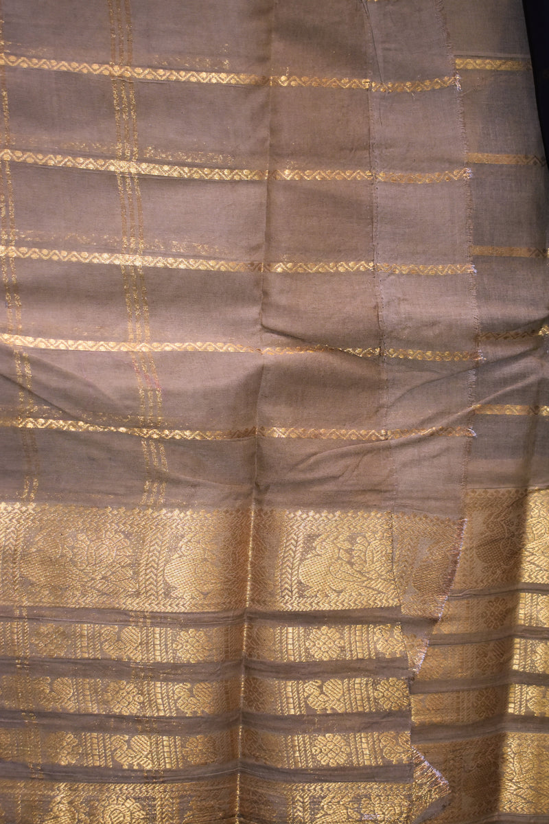 Sngudi Cotton-Kanchi veldhqari saree-with blouse-pure handloom sarees