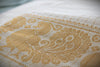 Sungudi cotton saree-Golden checks 001