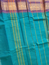 Premium Kanchi Cotton Saree with Rich Zari Elephant Border | KRISA COLLECTIONS