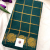 Pavithra Kattam Sungudi cotton saree with peacock border 006|premium quality| krisa