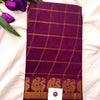 Pavithra Kattam Sungudi cotton saree with peacock border 008|premium quality| krisa