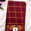 Pavithra Kattam Sungudi cotton saree with peacock border 002|premium quality| krisa
