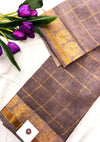 Pavithra Kattam Sungudi cotton saree with peacock border 007|premium quality| krisa
