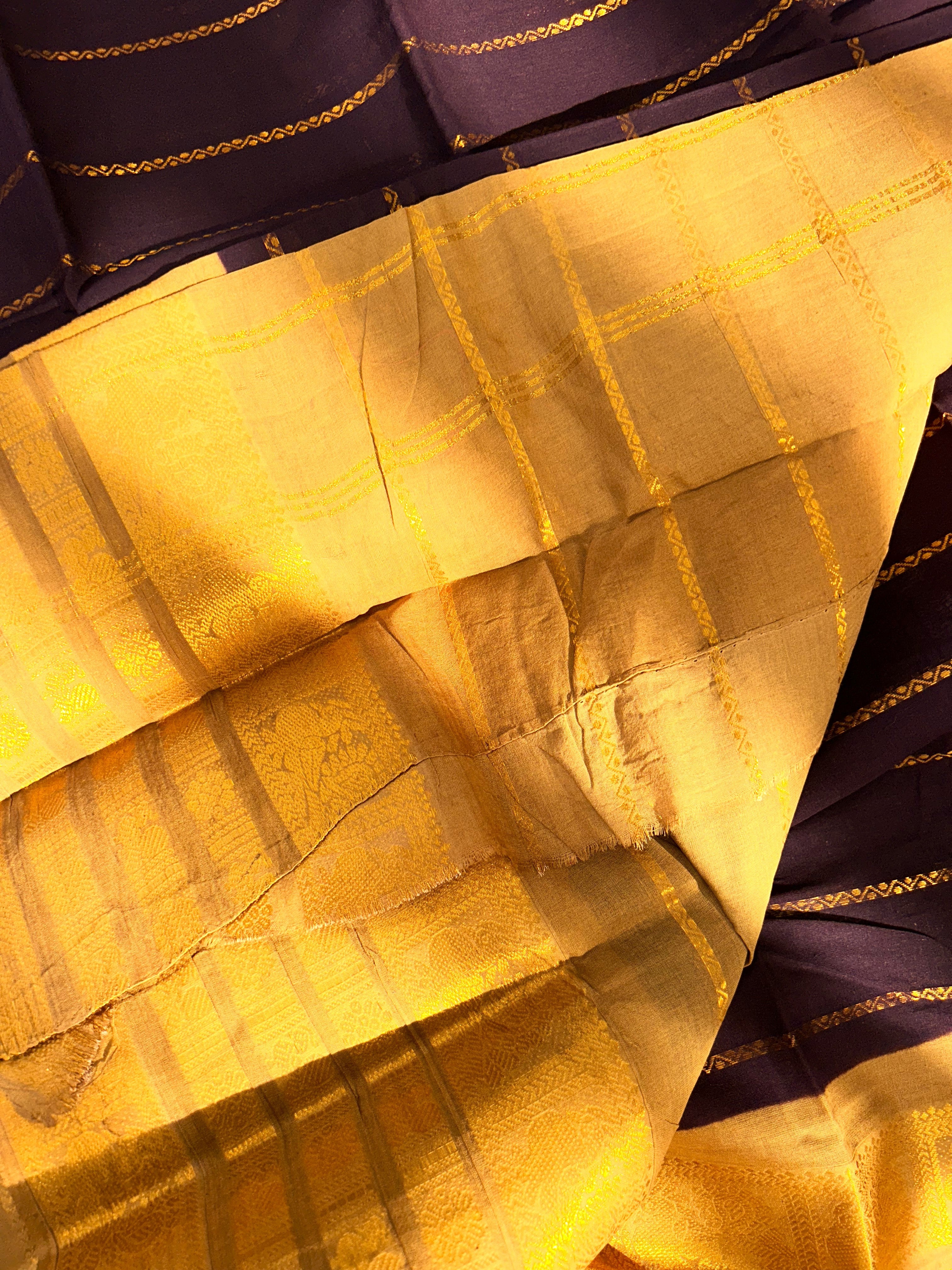 Premium Quality Handloom  Sungudi Cotton|Kanchi Veldhari Saree-with blouse|pure handloom sarees|Krisa collections