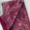 Elegant Maroon Shimmer Finish Georgette Saree555|KRISA COLLECTIONS Aadi Offer!