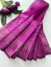 Premium Rani Pink Soft Silk Saree with Rich Zari Weaving & Running Blouse|Aadi Offer Sale| | KRISA COLLECTIONS