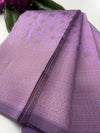 Premium Lavender Purple Soft Silk Saree with Elegant Self Zari Weaving & Running Blouse|Aadi OfferSale|| KRISA COLLECTIONS