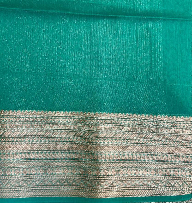 Exclusive silk cotton saree with running blouse 002