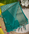 Exclusive silk cotton saree with running blouse 002