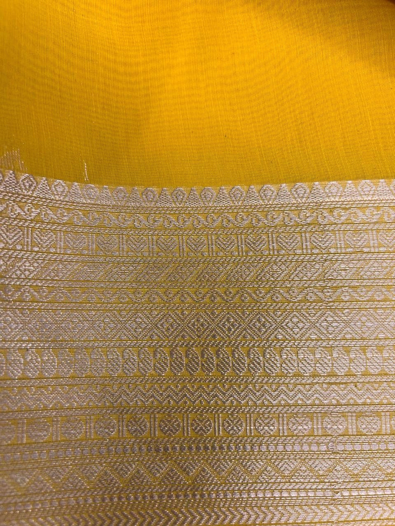 Exclusive silk cotton saree with running blouse 003