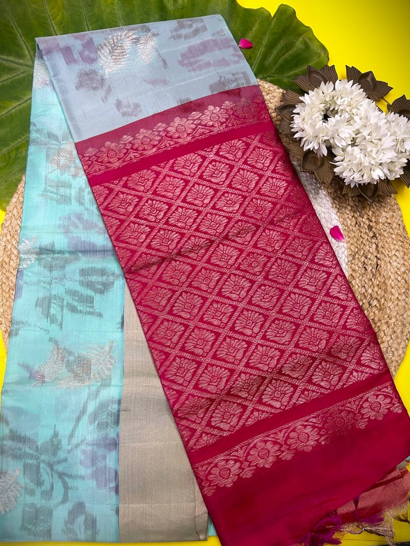 Pure handloom  soft silk saree m003|Light Weight |Krisa