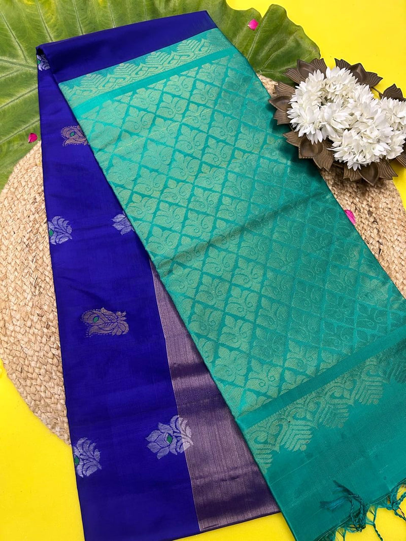 Pure handloom silk saree m001|Light Weight |Krisa