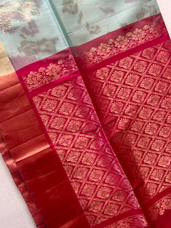 Pure handloom  soft silk saree m003|Light Weight |Krisa