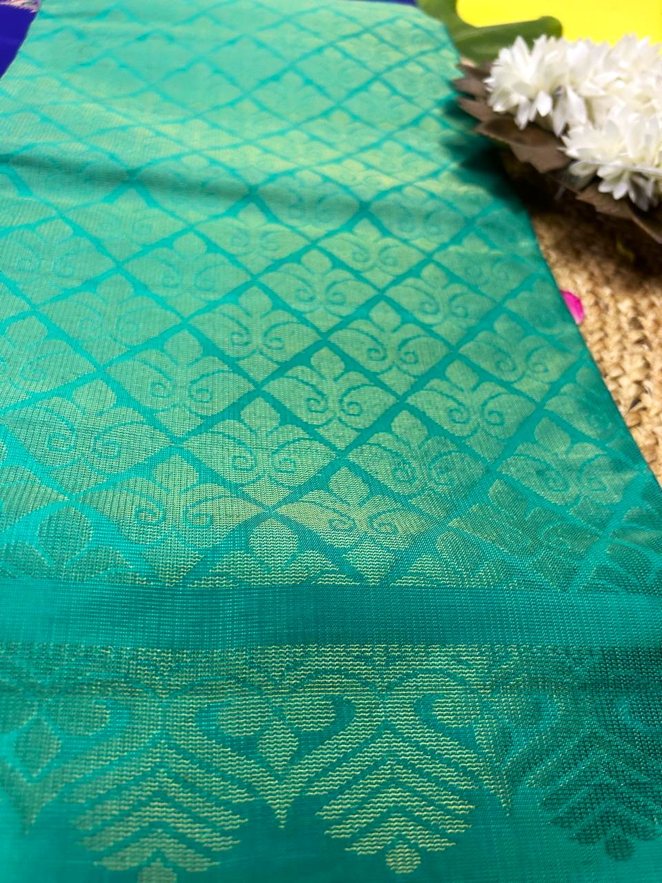Pure handloom silk saree m001|Light Weight |Krisa