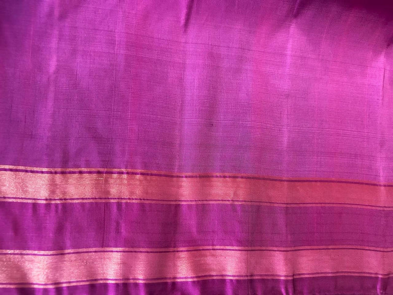 Pure handloom silk saree m002|Light Weight |Krisa