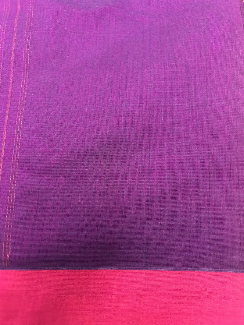 pure cotton sarees -self design with blouse 002
