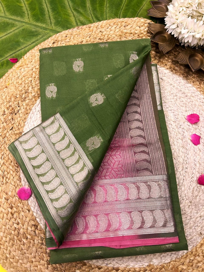 Megalai Premium Silk Cotton Sarees 002