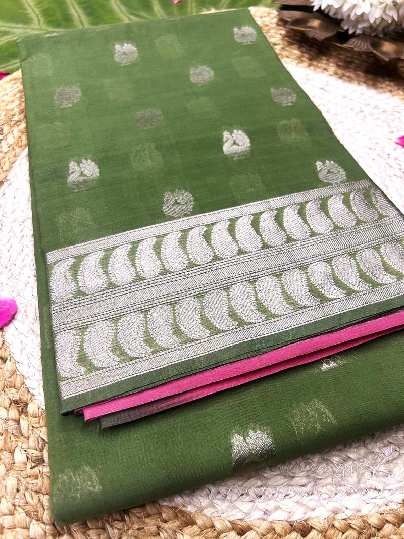 Megalai Premium Silk Cotton Sarees 002
