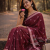 Semi-Linen Saree-Breathable Luxury with Effortless Style | Krisa 001