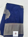 Pure Gulab Viscose Silk Saree |Rose Glow Elegance |Royal Blue |KRISA