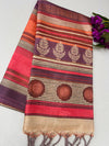 Warm Tussar Silk Sarees |Fresh Boutique Style Sarees 005|KRISA