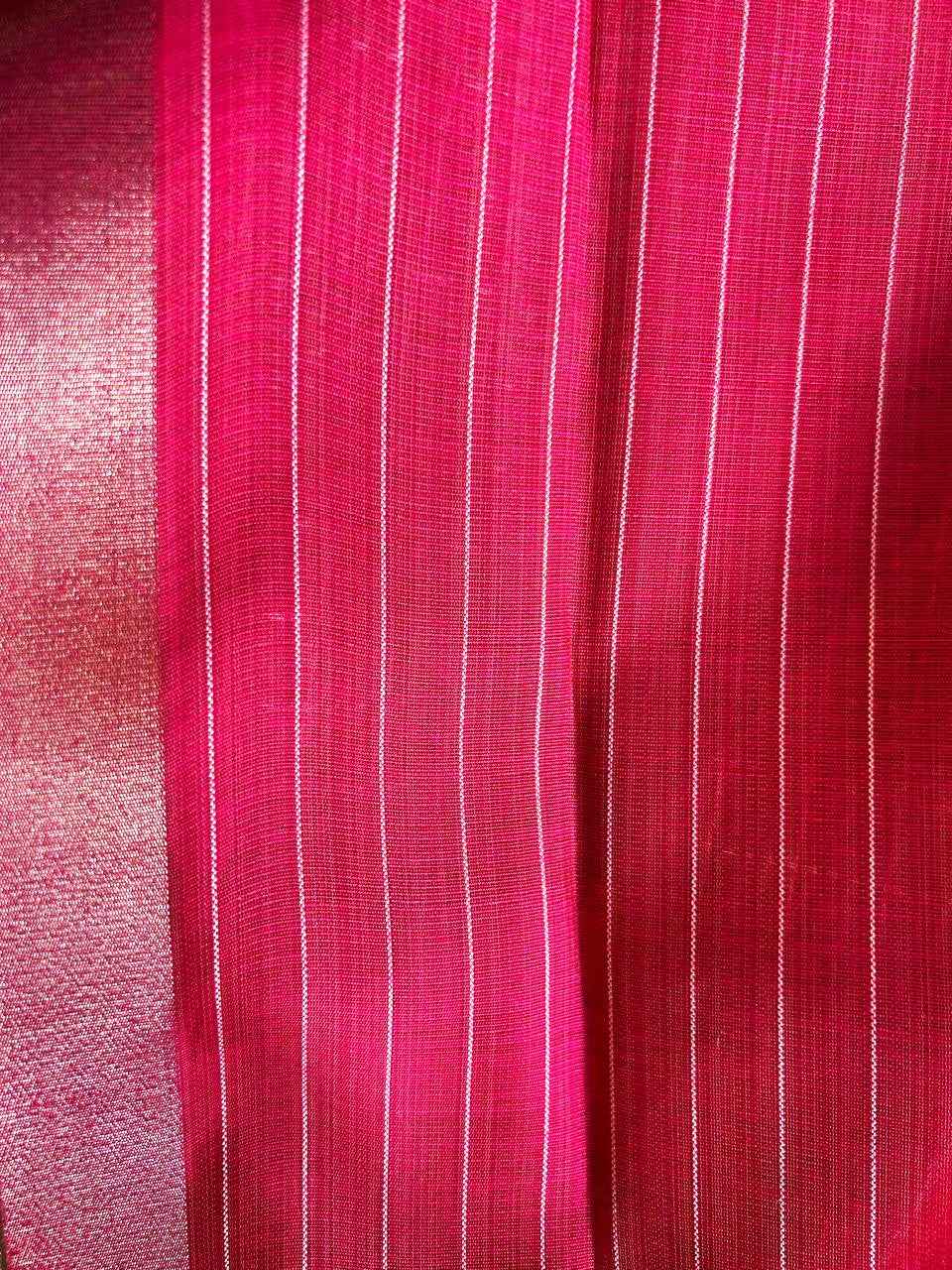 Adhira Checked  silk saree with blouse 009