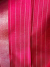 Adhira Checked  silk saree with blouse 009