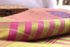 vazhaipattu silk saree pastel green - checked design-with Blouse